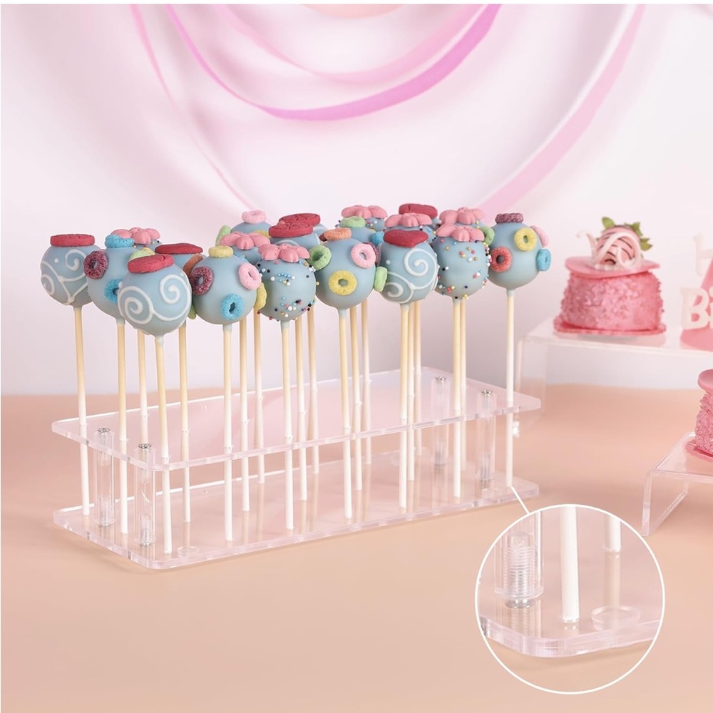 ANDGOO Cake Pop Holder (Holds 21 Sticks)